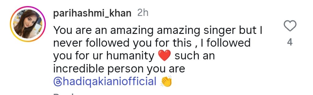 Hadiqa Kiani Lauded for Her Charity Work for Flood Affectees