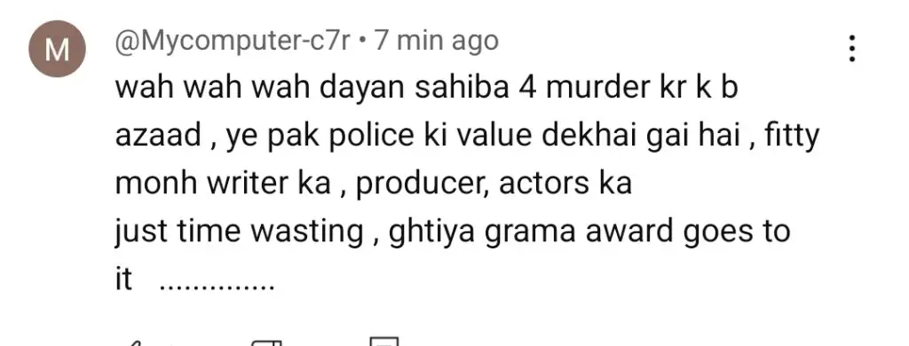 Dayan Last Episode Public Reaction