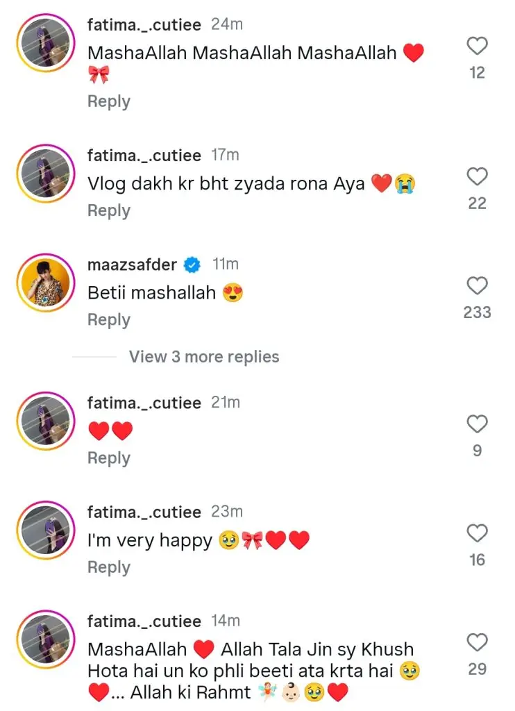 Iqra Kanwal Blessed With First Child