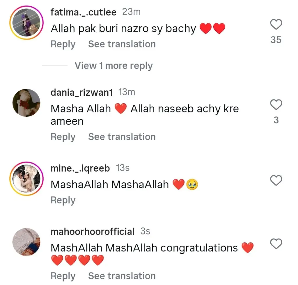 Iqra Kanwal Blessed With First Child