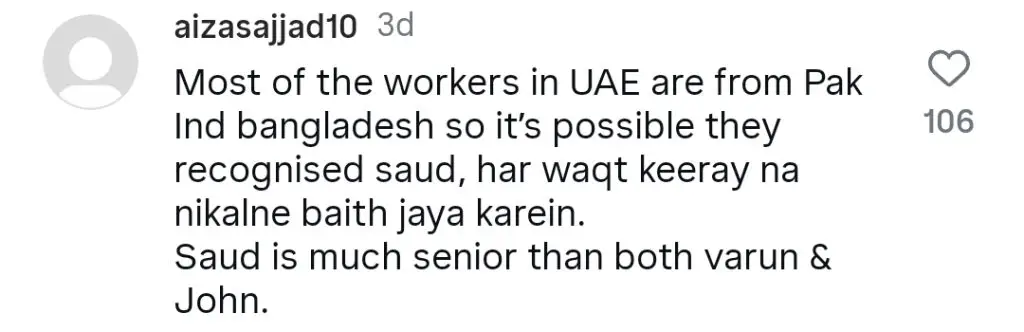 Javeria Saud on Varun Dhawan’s Reaction to Saud’s Star Status