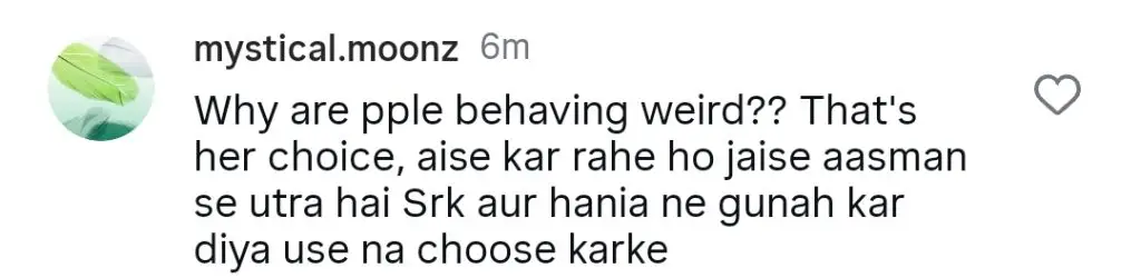 Hania Aamir Chooses Between Shahrukh Khan and Shakib Khan