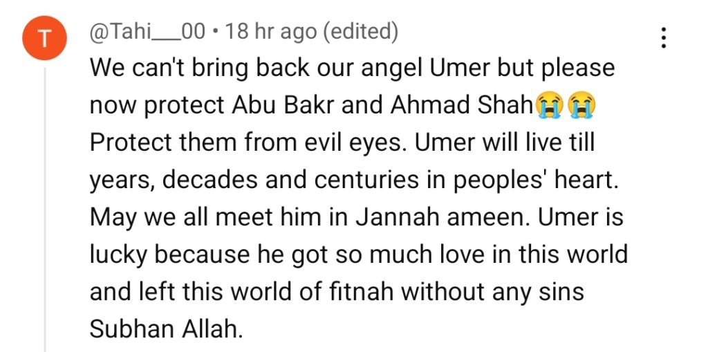 Umer Shah Mamu Cries Remembering Him
