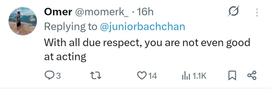 Abhishek Bachan’s Reply to Shoaib Akhtar Trolled