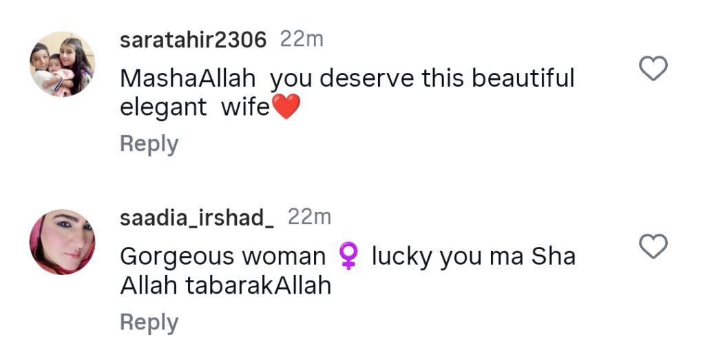 Umair Jaswal Wife Face Reveal Gets Love