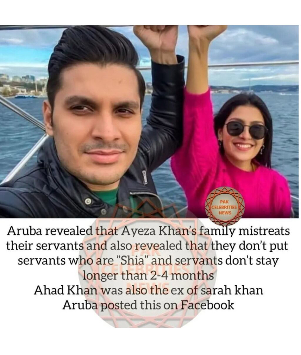 Ayeza Khan Brother’s Ex Fiance Exposes Ayeza Khan & Family