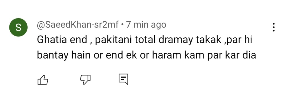 Do Kinaray Last Episode Public Reaction