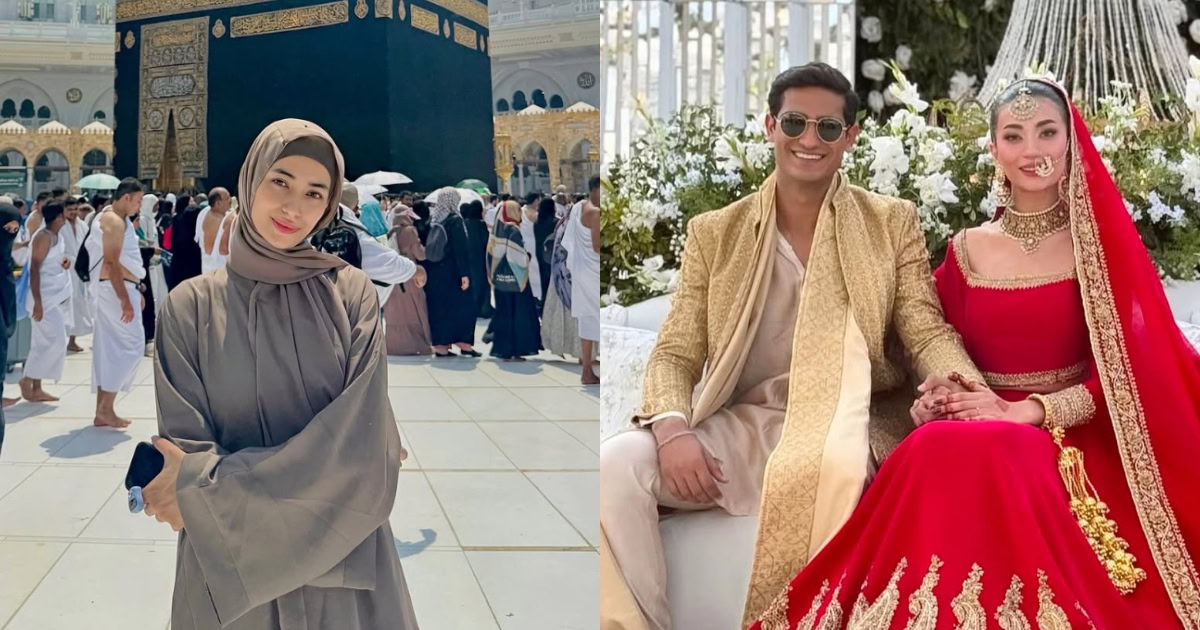 Model Abeer Asad Khan Performs Umrah Amidst Divorce