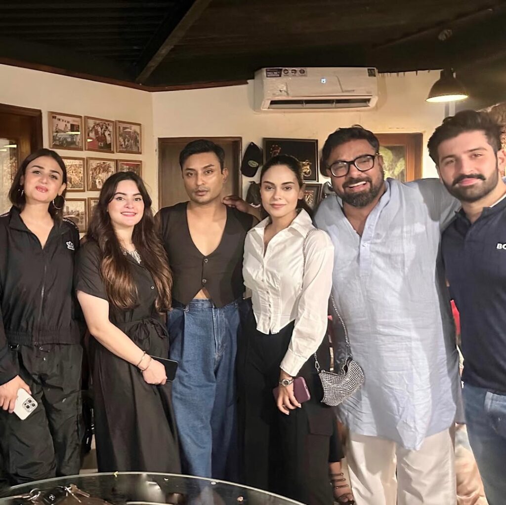 Ahsan Mohsin Ikram & Minal Khan Celebrate His Birthday