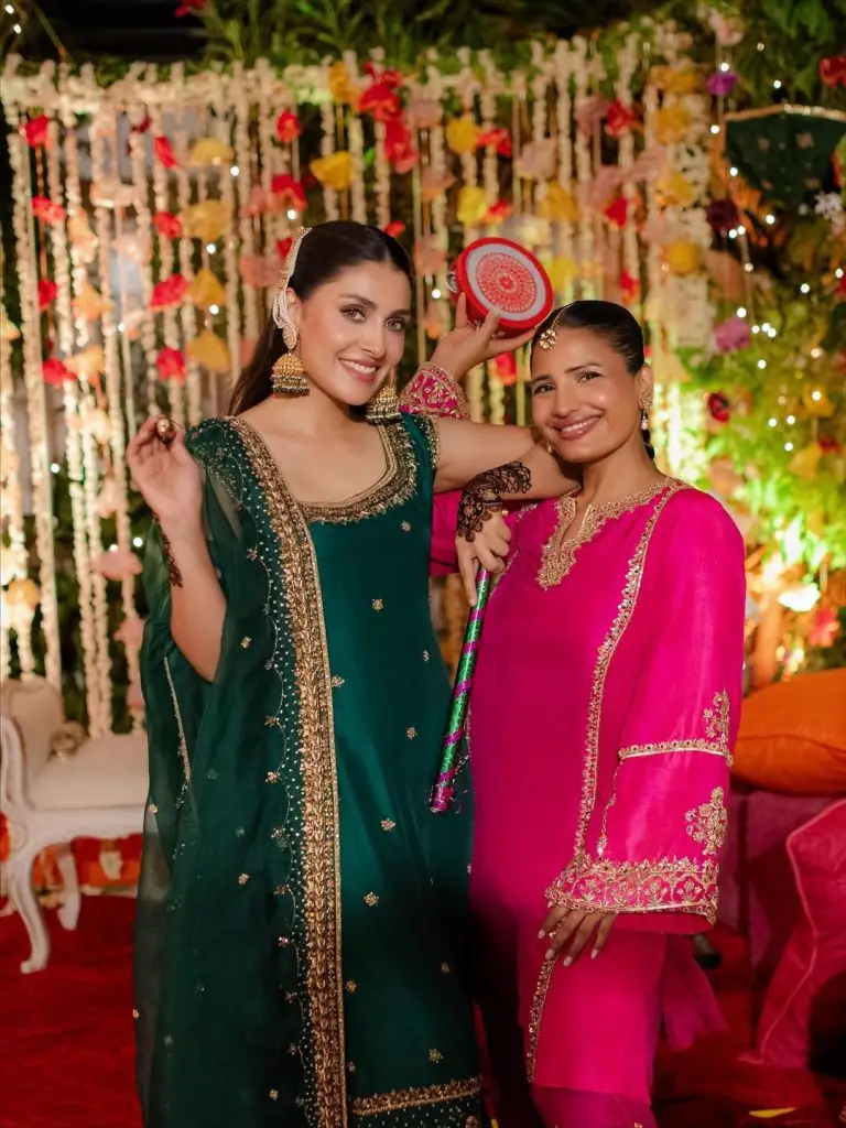 Ayeza Khan Shares Beautiful Clicks From Brother’s Mehendi