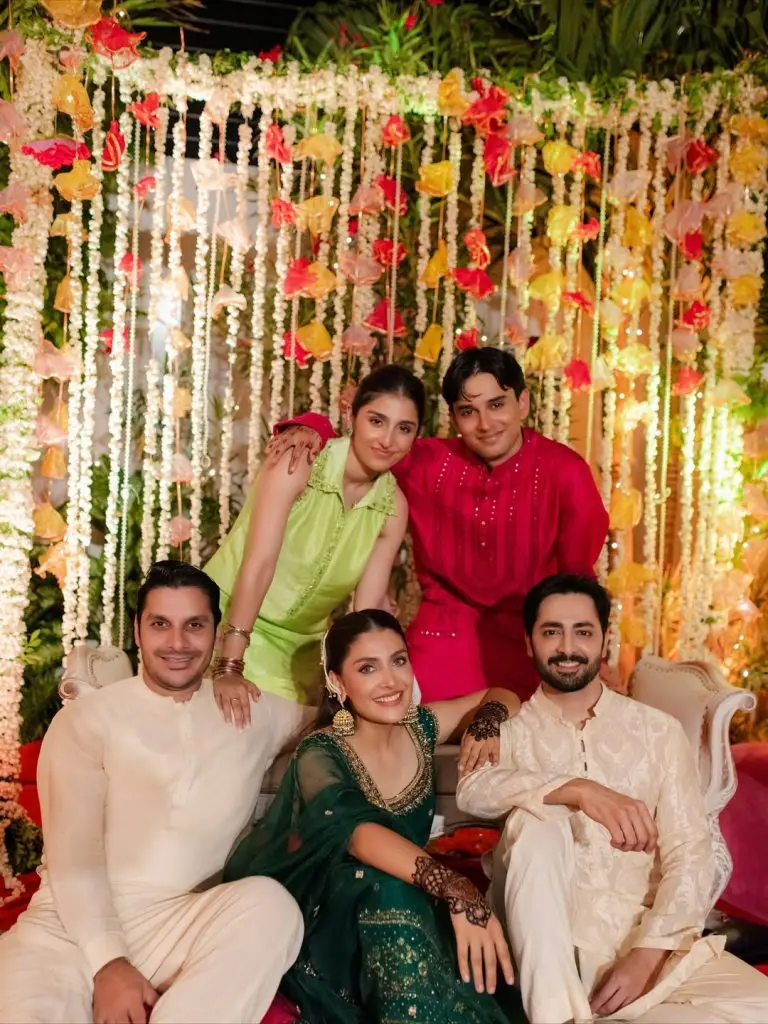 Ayeza Khan Shares Beautiful Clicks From Brother’s Mehendi