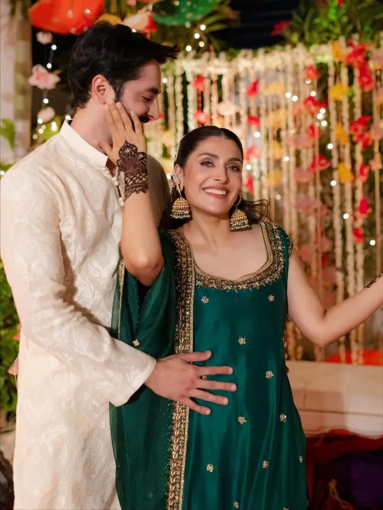 Ayeza Khan Shares Beautiful Clicks From Brother’s Mehendi
