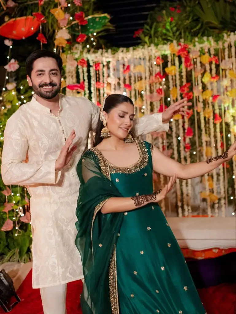 Ayeza Khan Shares Beautiful Clicks From Brother’s Mehendi