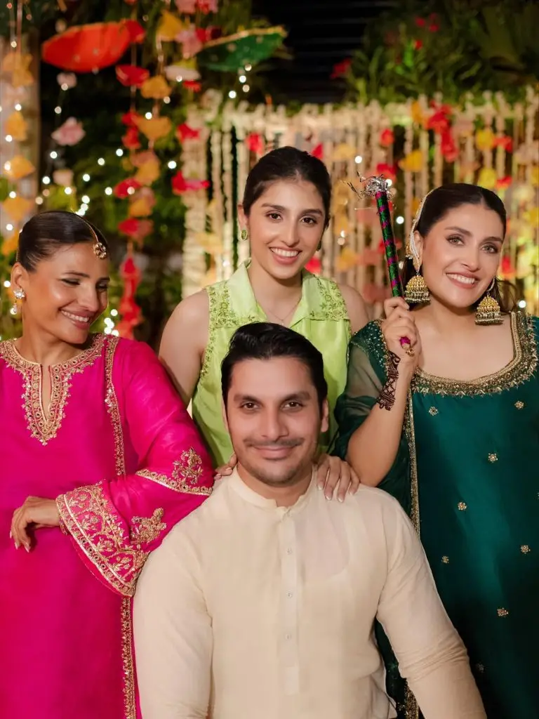 Ayeza Khan Shares Beautiful Clicks From Brother’s Mehendi