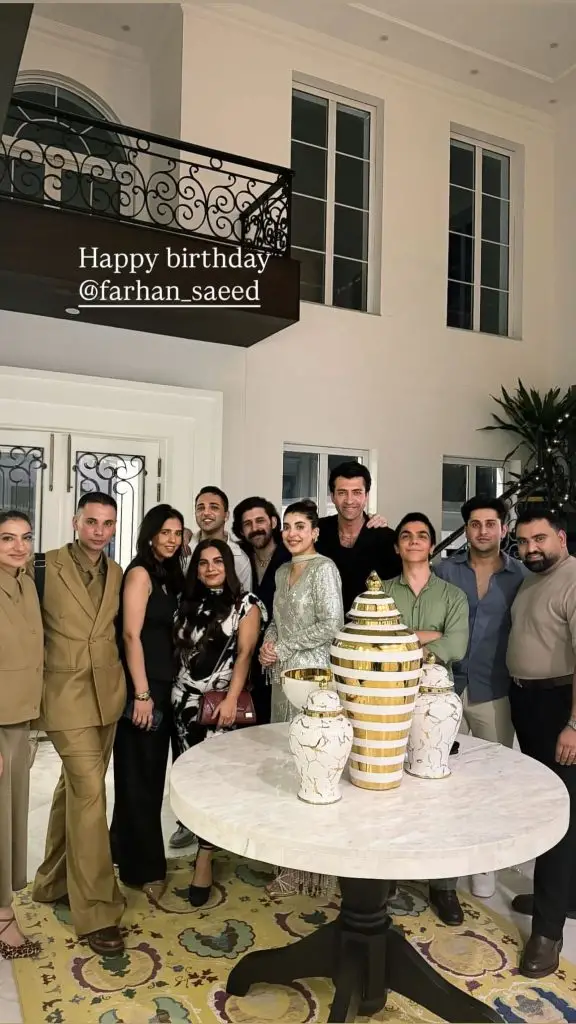 Urwa Hocane & Mawra’s Beautiful Borthday Wishes For Farhan Saeed