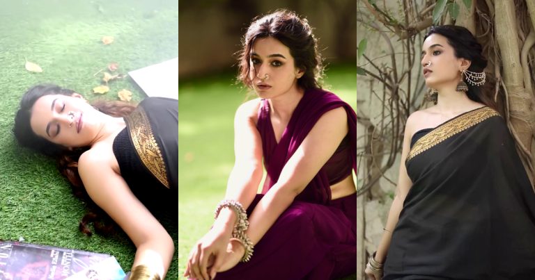 Hira Khan’s Saari Look Raises Eyebrows