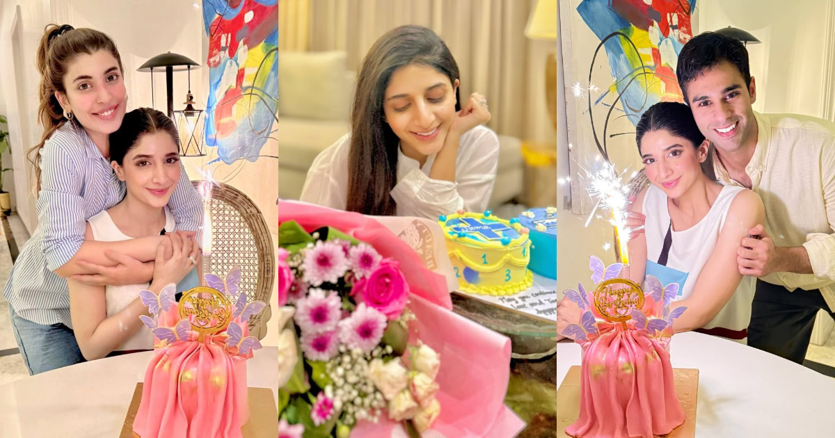 Mawra Hocane birthday celebration with family