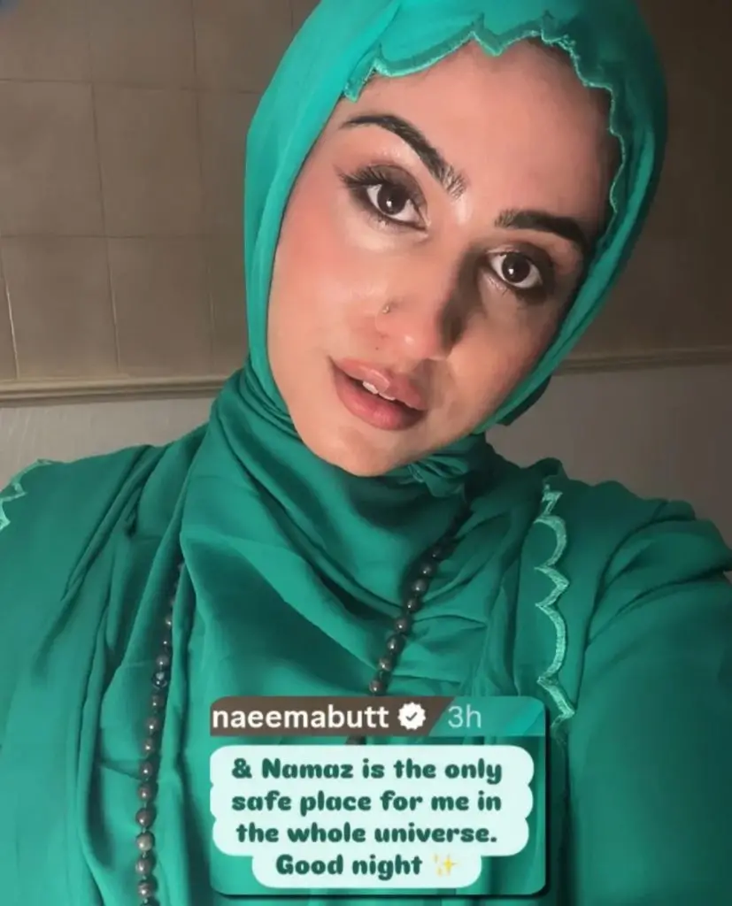 Naeema Butt’s Namaz Post Trolled