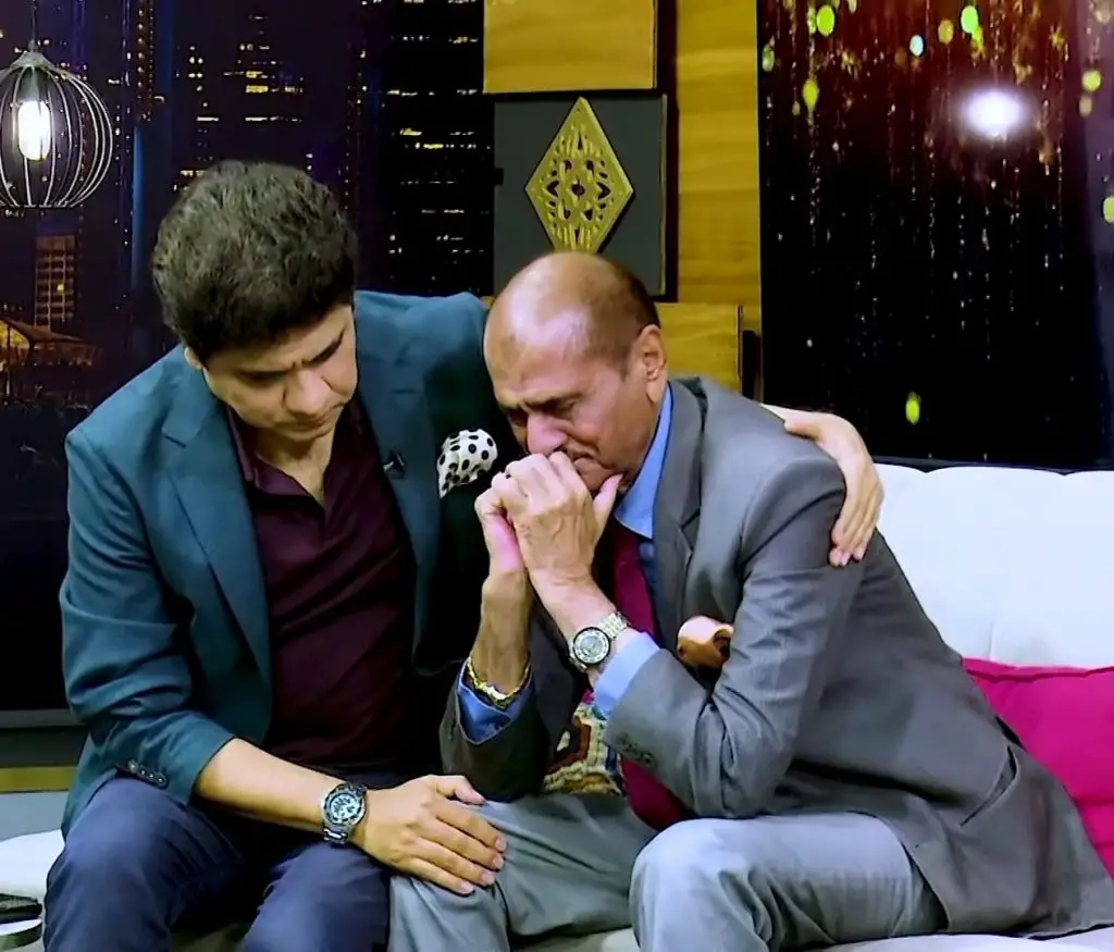 Nasir Adeeb Breaks Into Tears Remembering Late Mother