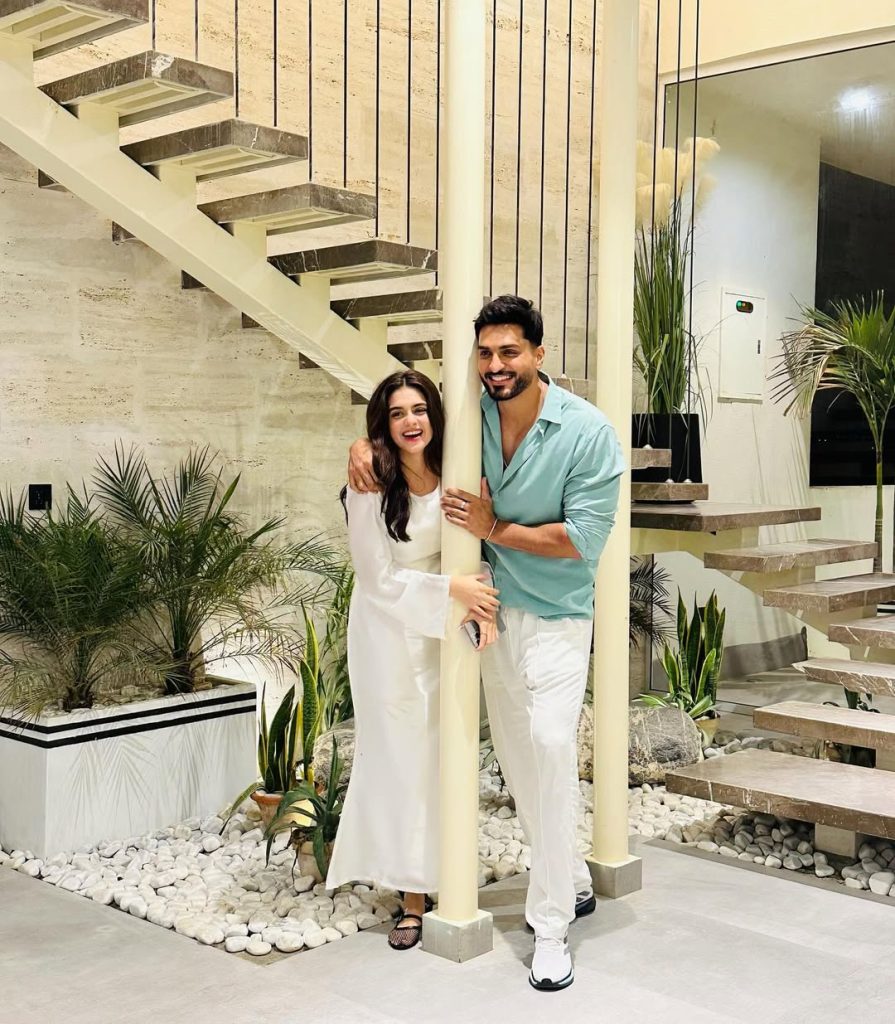 Omer Shahzad & Wife Shanzay Lodhi Cutest Clicks