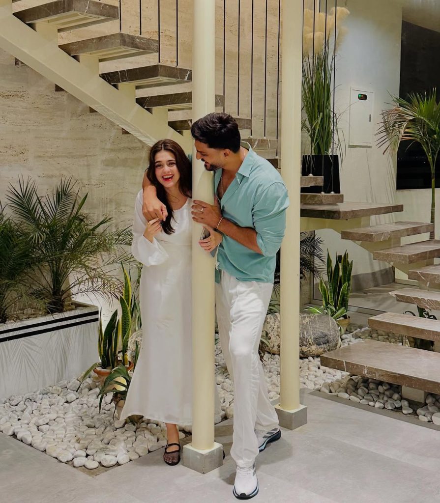 Omer Shahzad & Wife Shanzay Lodhi Cutest Clicks