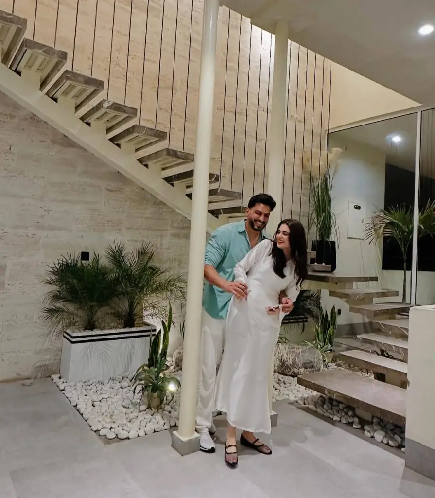 Omer Shahzad & Wife Shanzay Lodhi Cutest Clicks