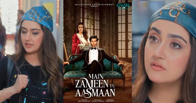 Main Zameen Tu Aasman – Hiba Bukhari’s Age & Look Spark Debate
