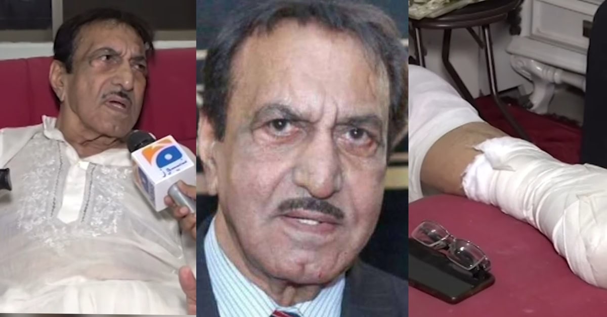 Mustafa Qureshi Speaks to Media after Accident | Reviewit.pk