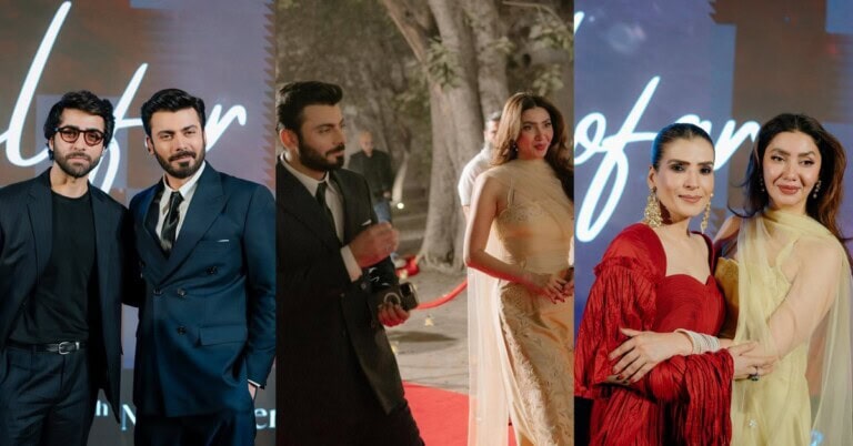 Pictures from Neelofar’s Promotional Event Hosted by Fawad and Mahira
