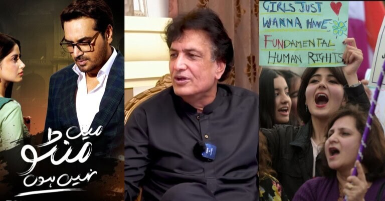 Khalil ur Rehman Qamar Defends Main Manto Nahi Hoon Plot & Bashes Feminists