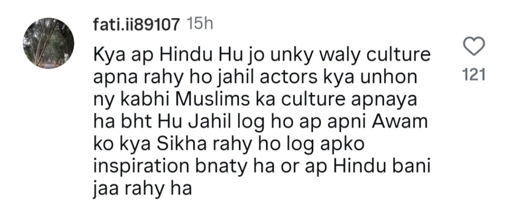 Amar Khan’s Diwali Look Heavily Criticized
