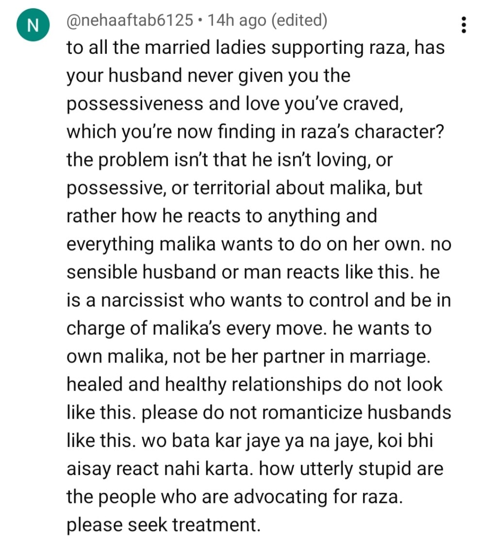 Pamaal Episode 8 – Malika’s Actions & Raza’s Reaction Triggers Debate