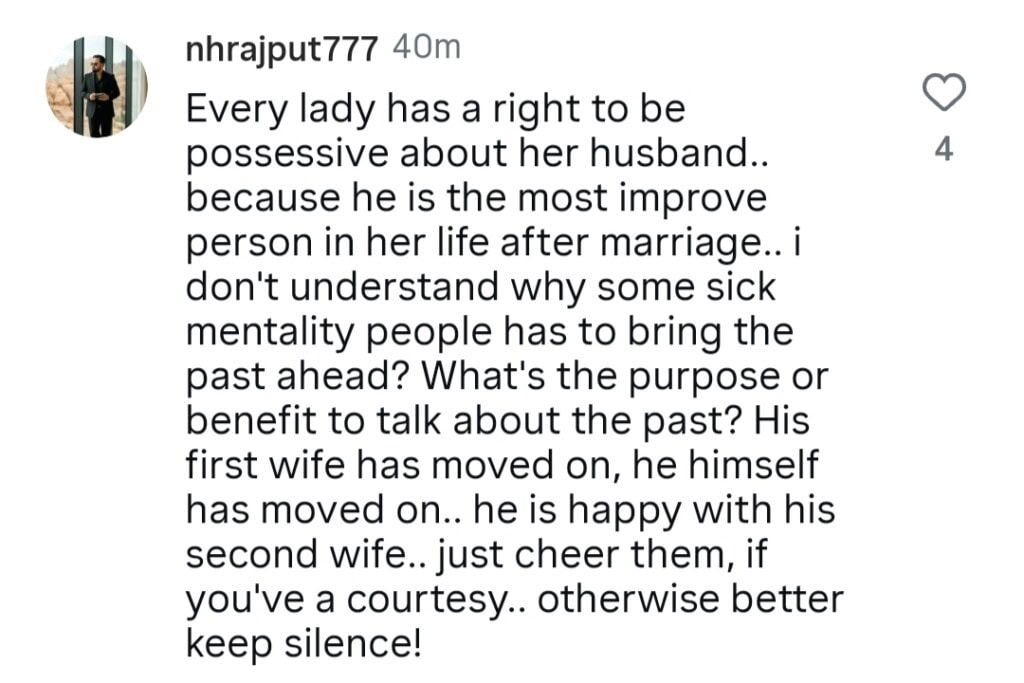 Umair Jaswal’s Wife Calls Out People Criticizing Him