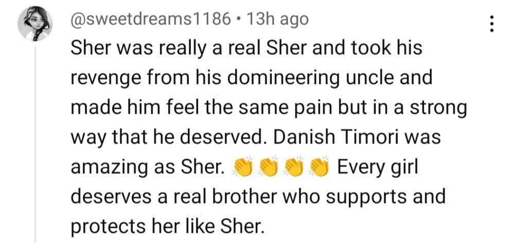 Sher Second Last Episode – Karma Gets Badar Zaman