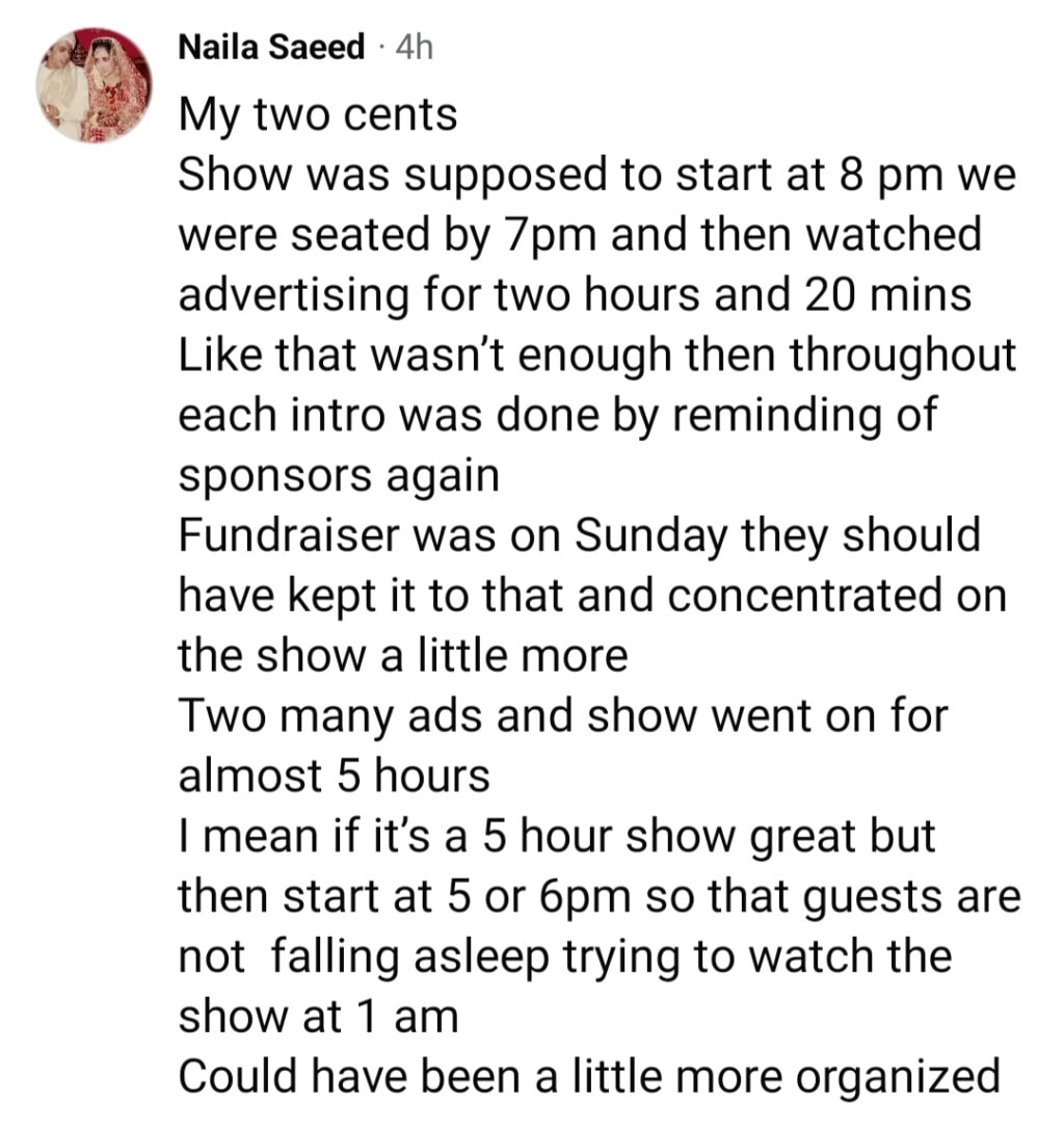 Hum Awards 2025 Attendees Express Disappointment