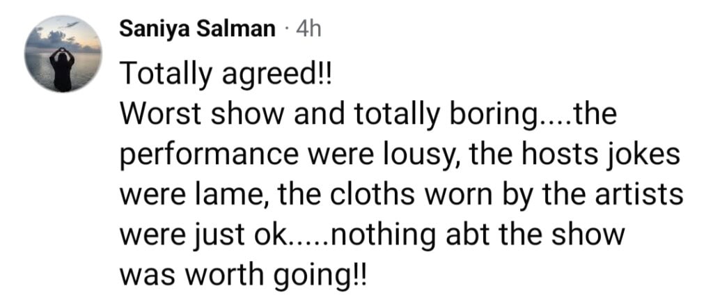 Hum Awards 2025 Attendees Express Disappointment
