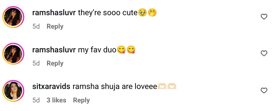 Ramsha Khan & Shuja Asad Cute BTS From Hum Awards