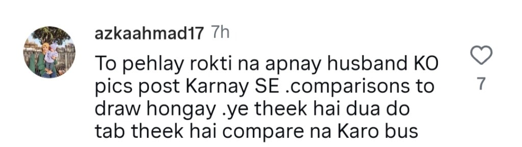 Umair Jaswal’s Wife Calls Out People Criticizing Him