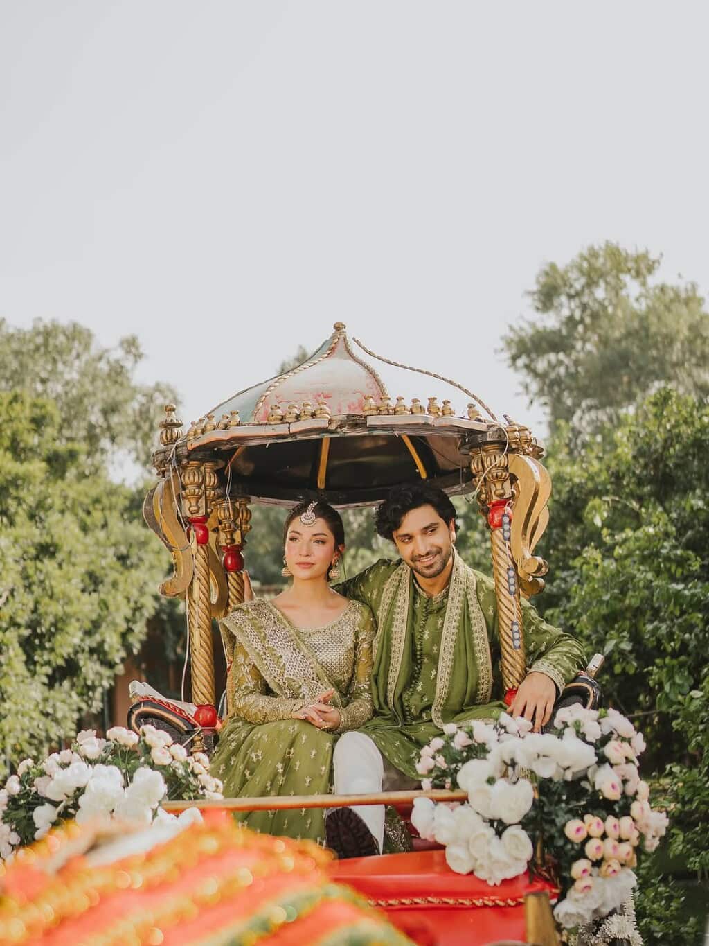 Dananeer Mobeen and Ahad Raza Mir’s Romantic Photoshoot