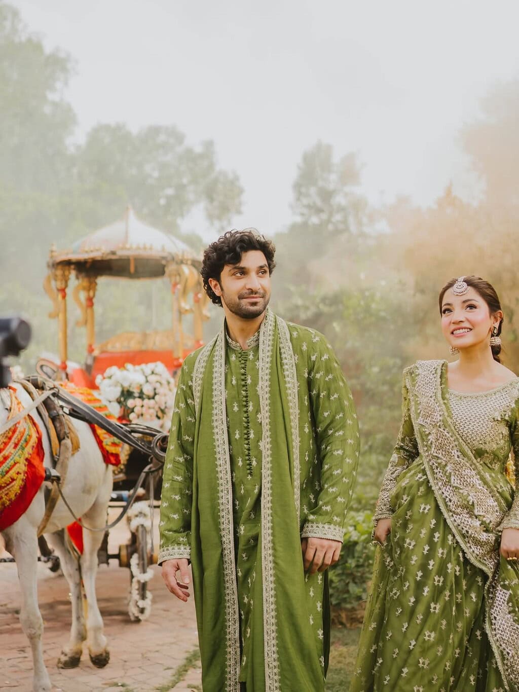 Dananeer Mobeen and Ahad Raza Mir’s Romantic Photoshoot