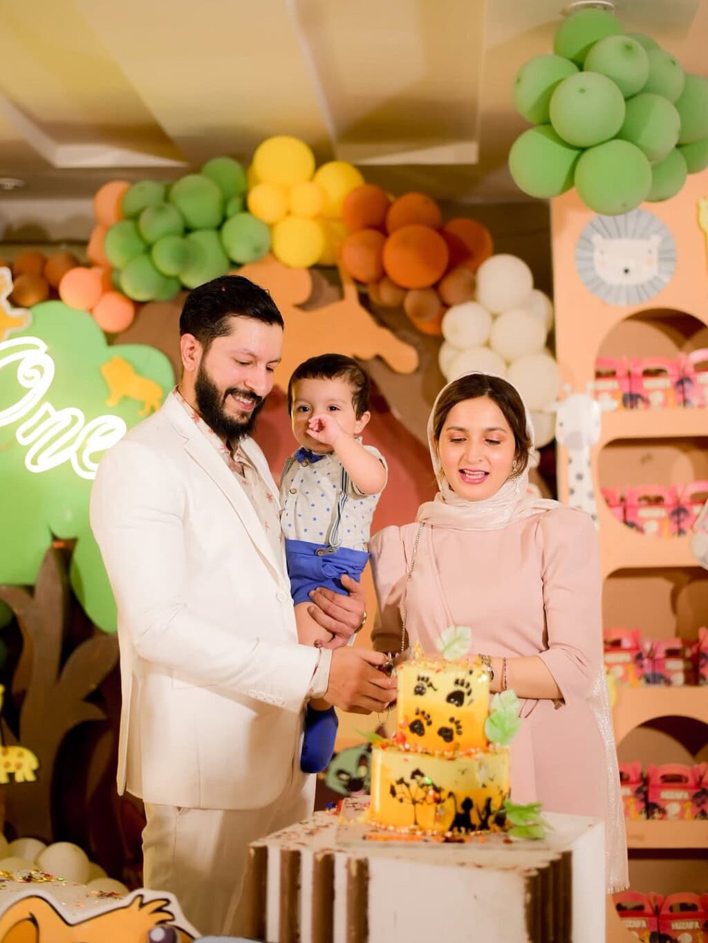 Saba Faisal Celebrates Grandsons Huzaifa & Nayl’s Birthday
