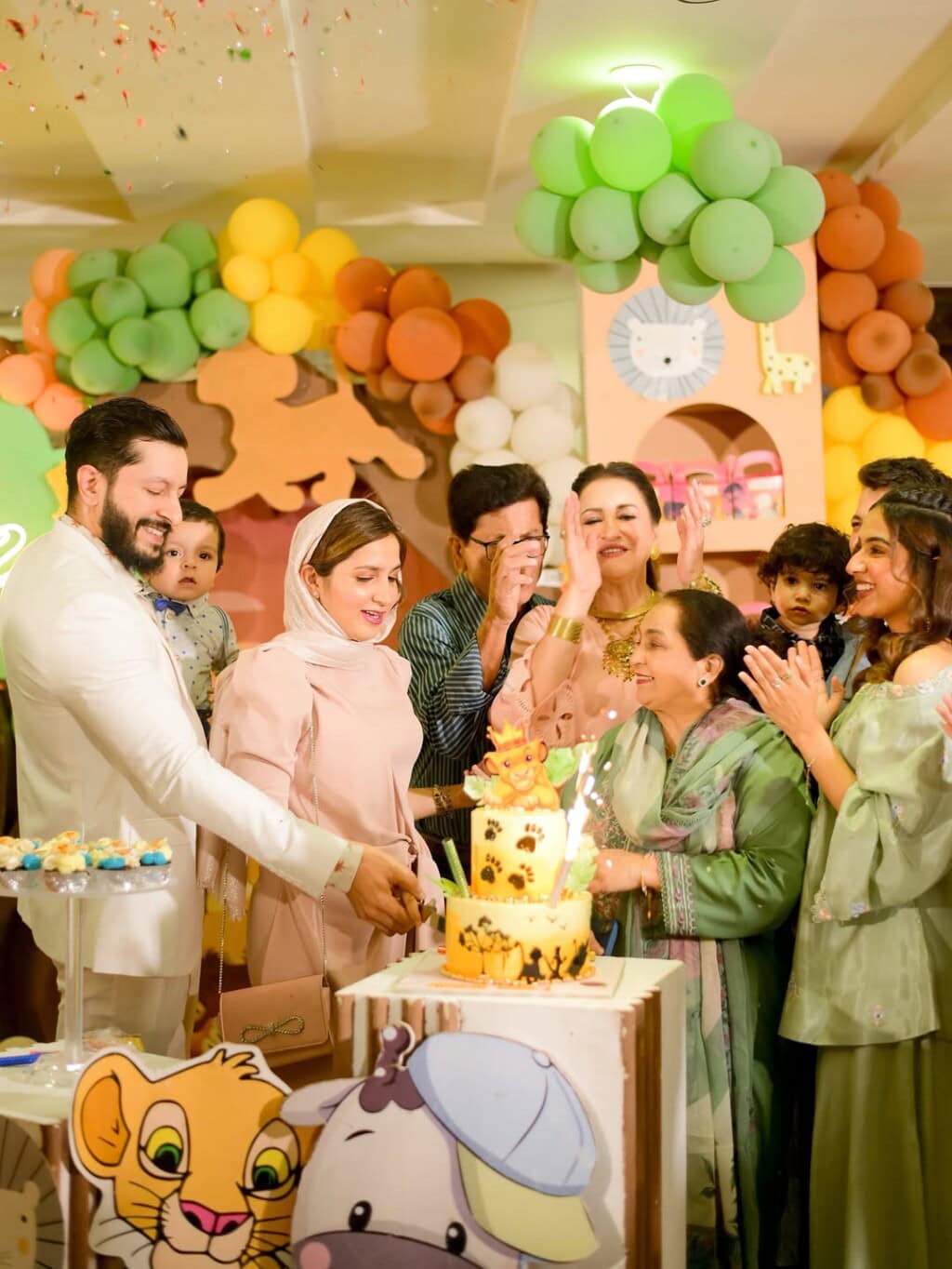 Saba Faisal Celebrates Grandsons Huzaifa & Nayl’s Birthday