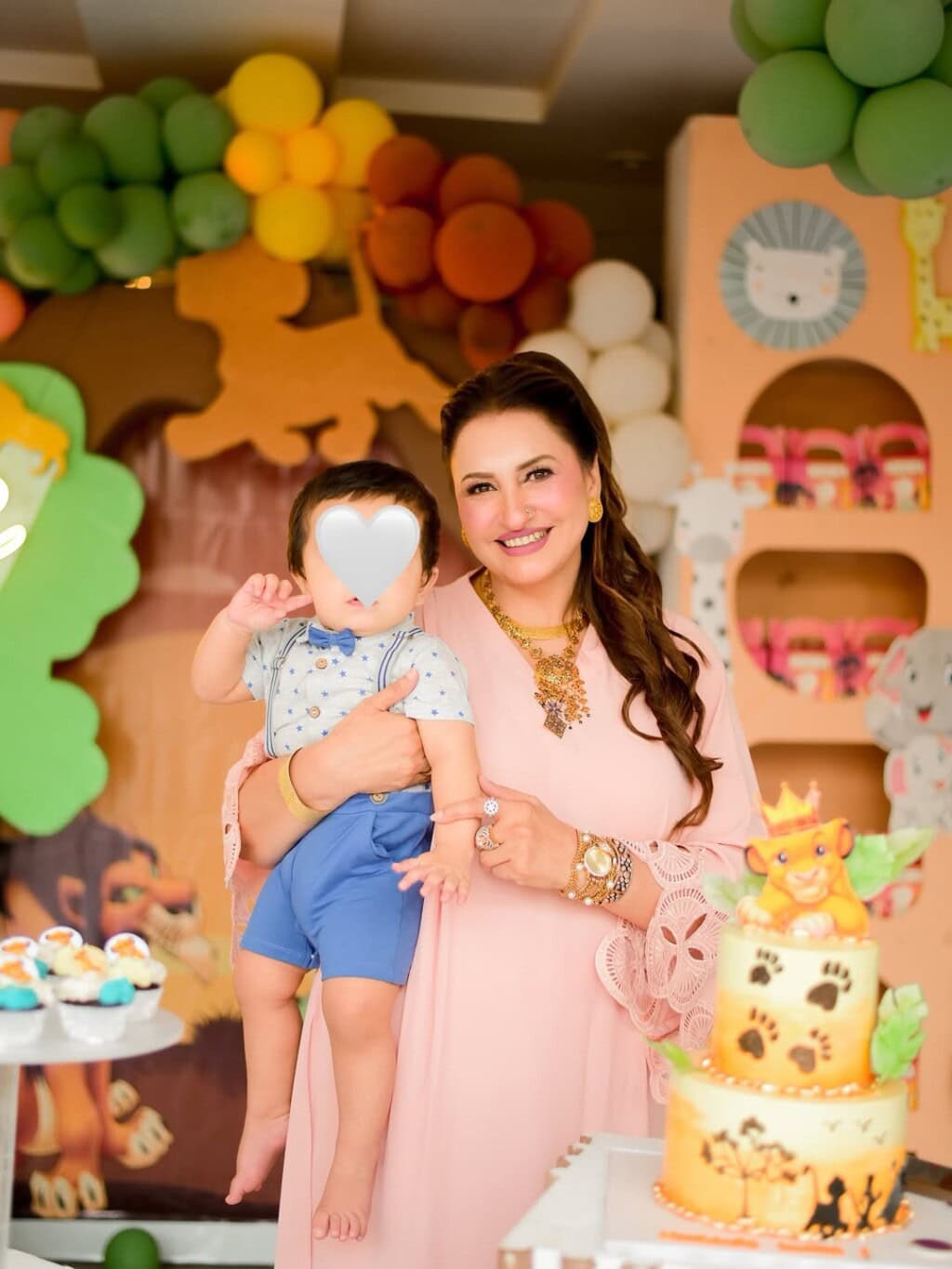 Saba Faisal Celebrates Grandsons Huzaifa & Nayl’s Birthday