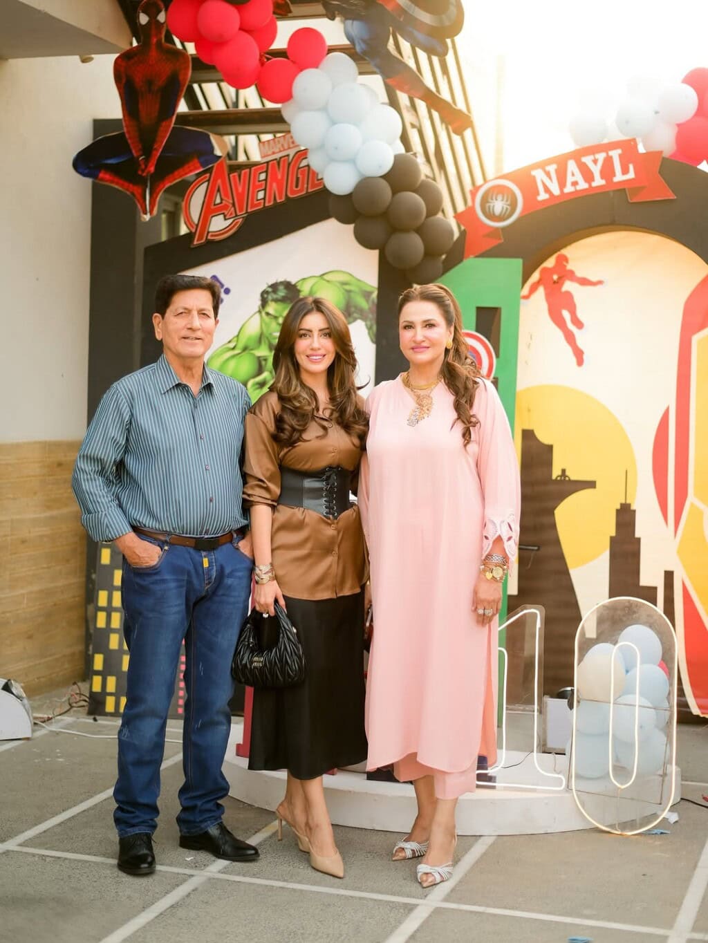 Saba Faisal Celebrates Grandsons Huzaifa & Nayl’s Birthday