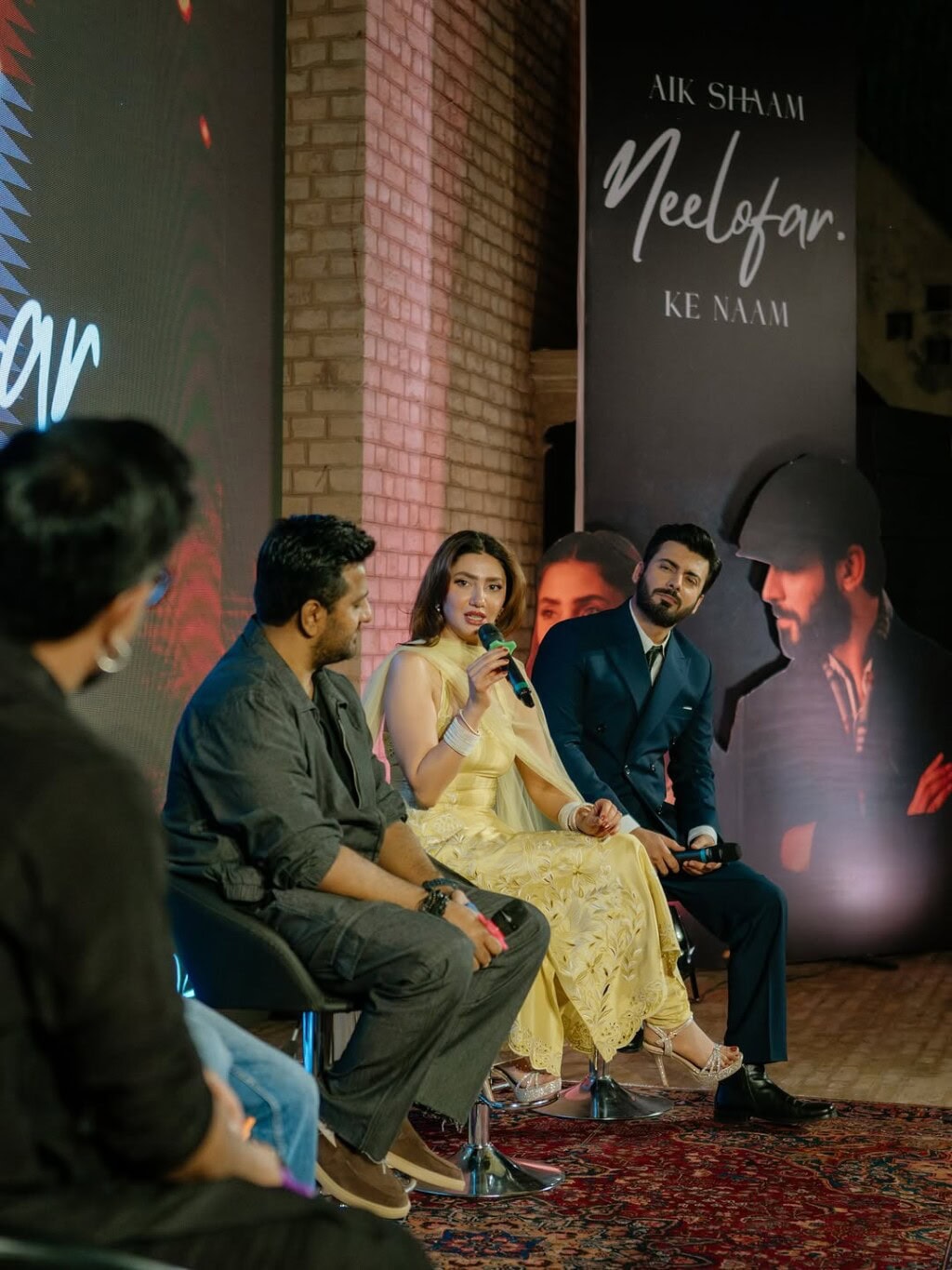 Pictures from Neelofar’s Promotional Event Hosted by Fawad and Mahira