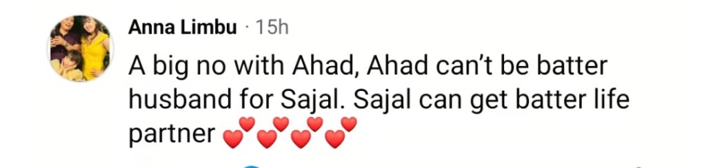 Sajal Aly Following Ahad Raza Mir on X Sparks Debate