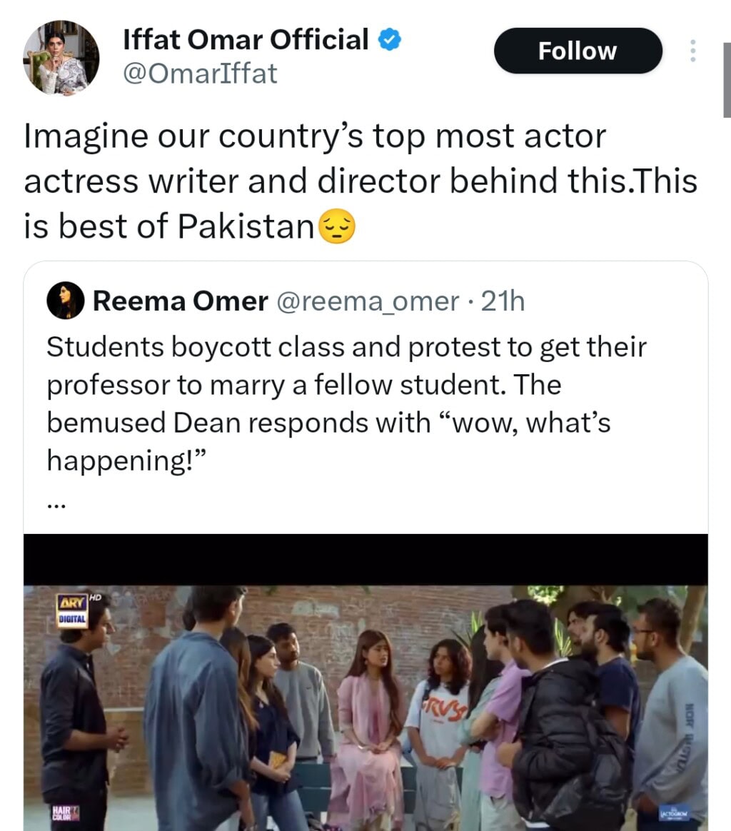Iffat Omar Criticizes Team Main Manto Nahi Hoon