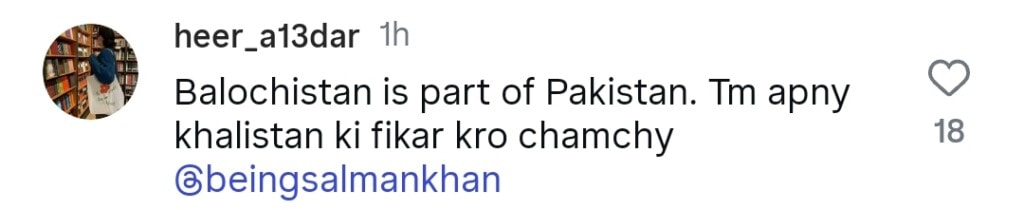 Salman Khan’s Statement About Balochistan Slammed By Pakistanis