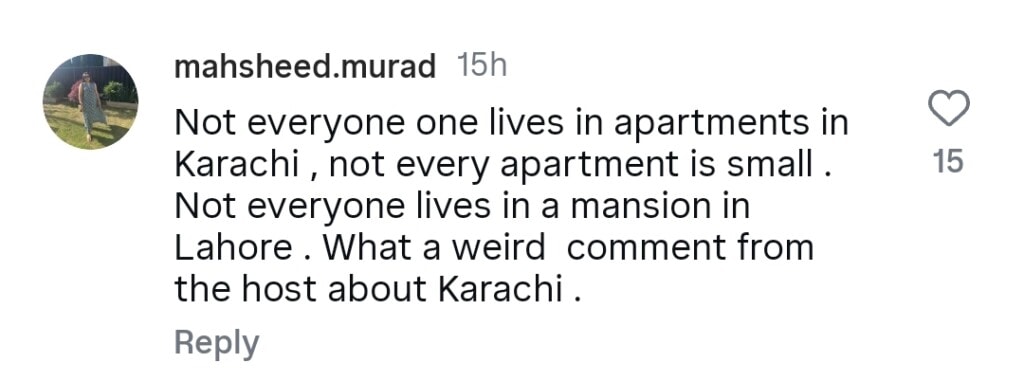 Saba Qamar Faces Backlash For Her Remarks Against Karachi