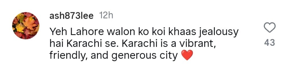 Saba Qamar Faces Backlash For Her Remarks Against Karachi